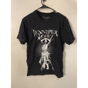Rare Jennifer Lopez All I Have Las Vegas  Shirt Mens Small Black‎ Unisex